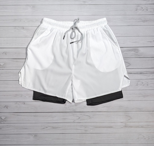 Short 2E1 Unicolor Shein