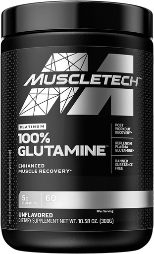[SUP-GPL-MUS-60] Muscletech Platinum 100% Glutamina