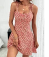 [VEST-SHE-ROS-S] Vestido de Tiras Floreado